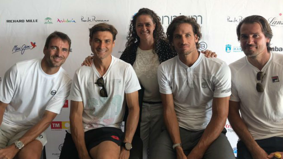 Ferrer, Robredo y Feli serán directores en la Senior Masters Cup de Marbella