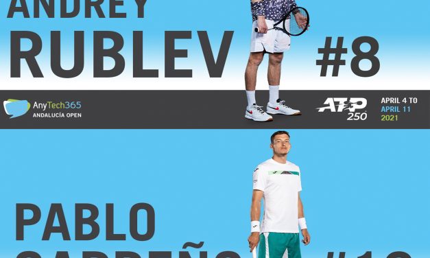 Pablo Carreño y Andrey Rublev confirmados para el ATP 250 de Marbella