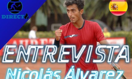 ENTREVISTA NICOLÁS ÁLVAREZ VARONA: »Mi objetivo es competir en torneos oficiales contra los mejores tenistas del mundo»