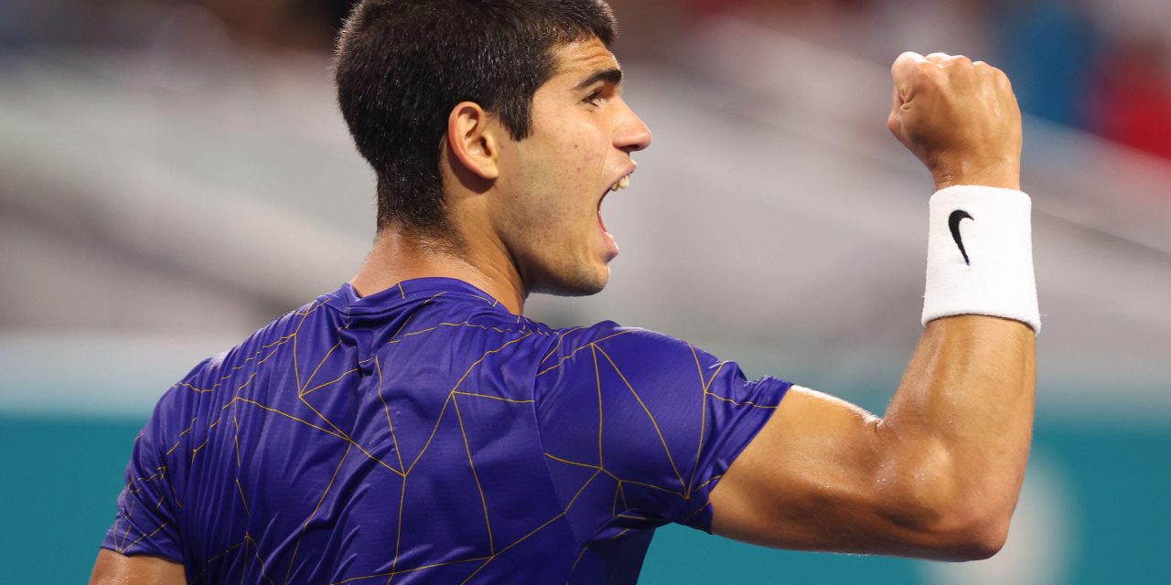 Carlos Alcaraz vence al defensor del título y se cita con Casper Ruud en su primera final de Masters 1000