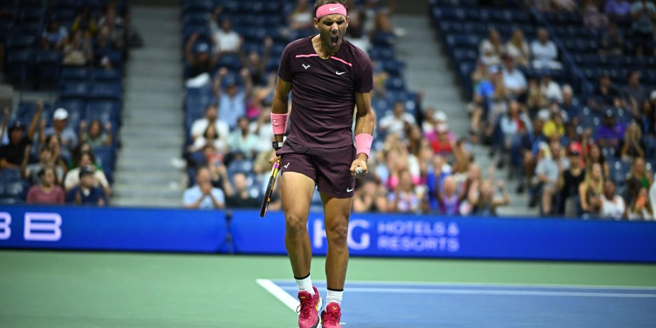 Un Rafa Nadal de menos a más remonta ante Fabio Fognini en la Arthur Ashe