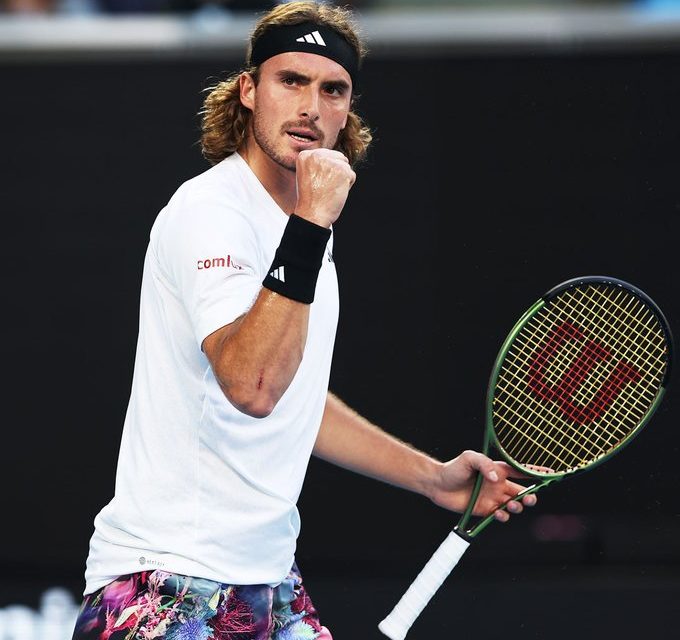 El ciclón Tsitsipas acaba con Hijikata y se planta en tercera ronda
