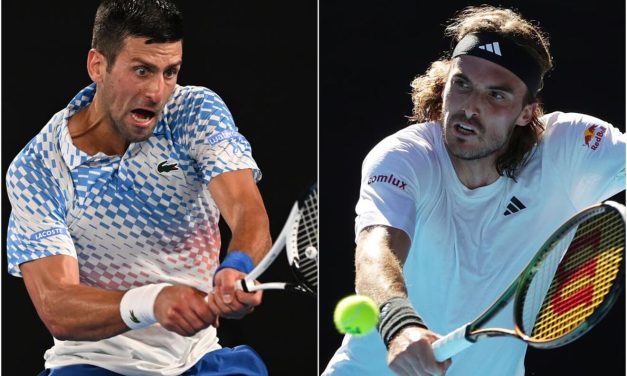 Djokovic y Tsitsipas se citan de nuevo en una final de Grand Slam. Ambos tenistas están a un paso de seguir haciendo historia