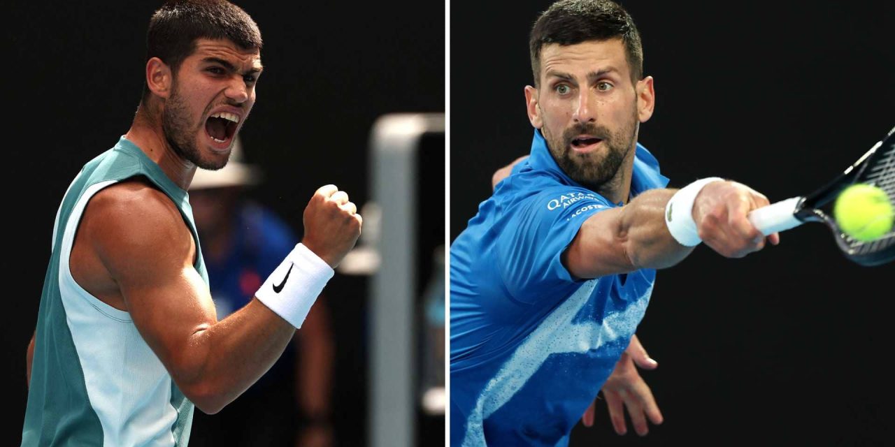 Alcaraz y Djokovic se medirán mañana para hacerse con el pase hacia semifinales del Australian Open