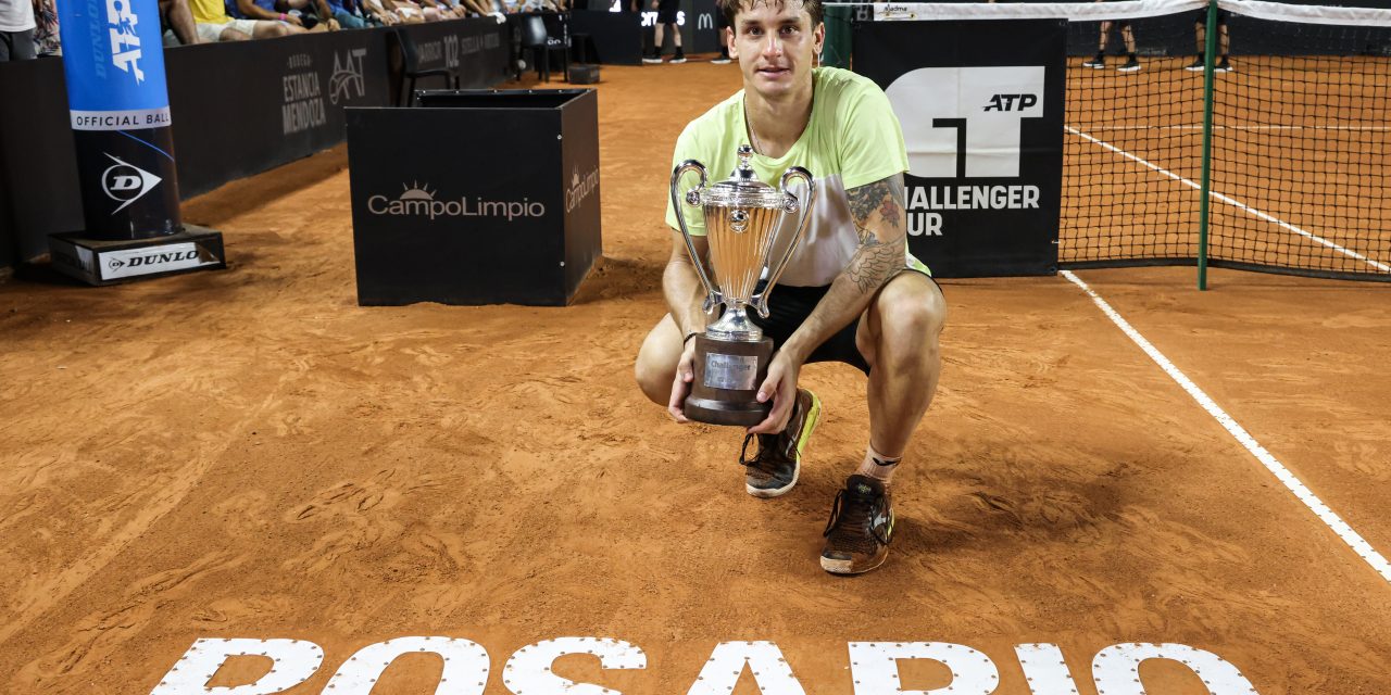 Camilo Ugo Carabelli es el campeón del Challenger de Rosario