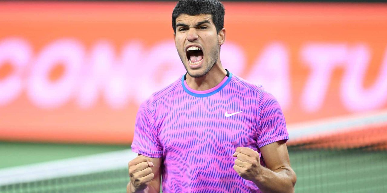Duro camino para Carlos Alcaraz en busca del tercer Indian Wells consecutivo